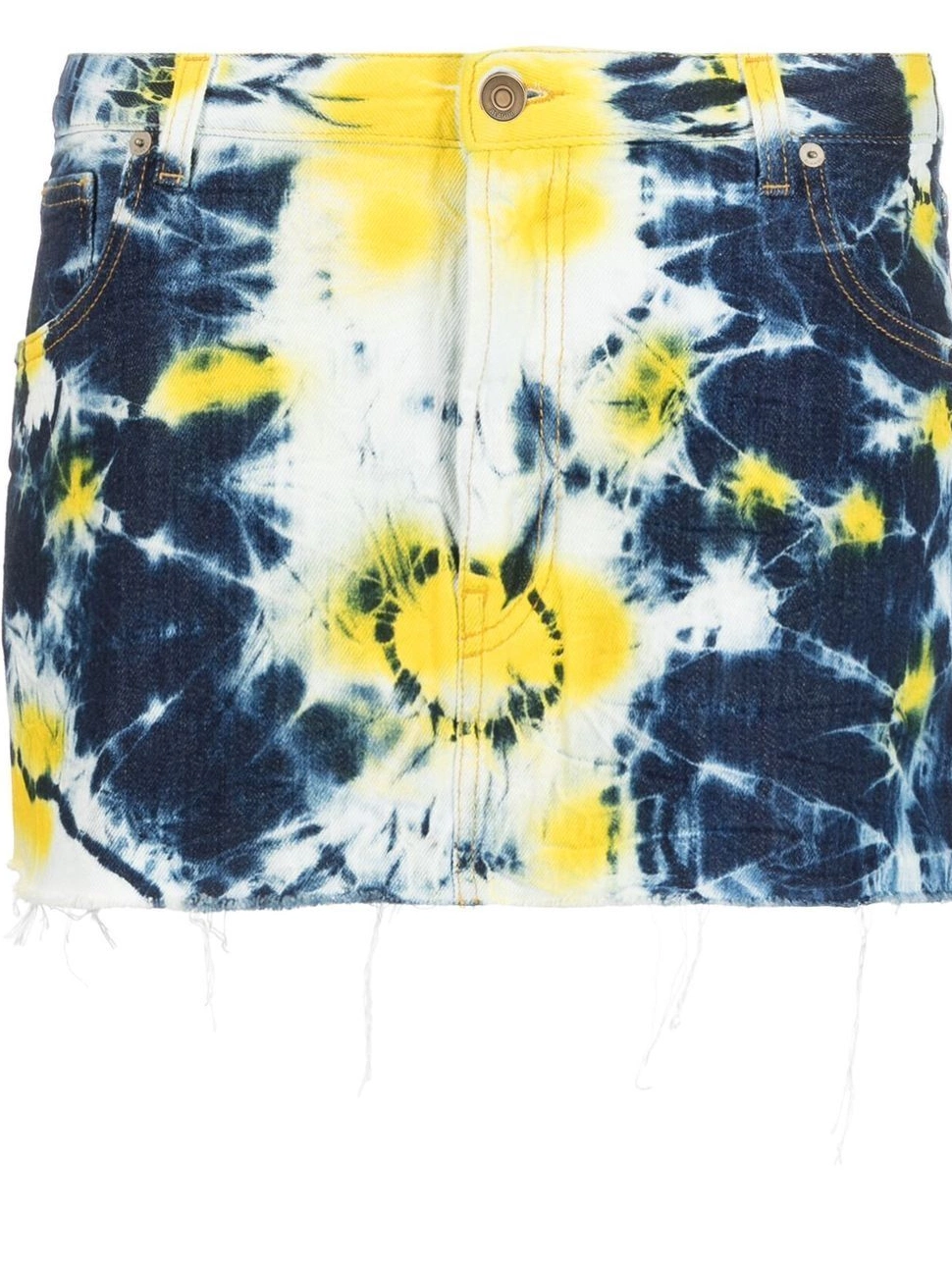 Affordable Women Alanui tie skirt dye-print mini 0414